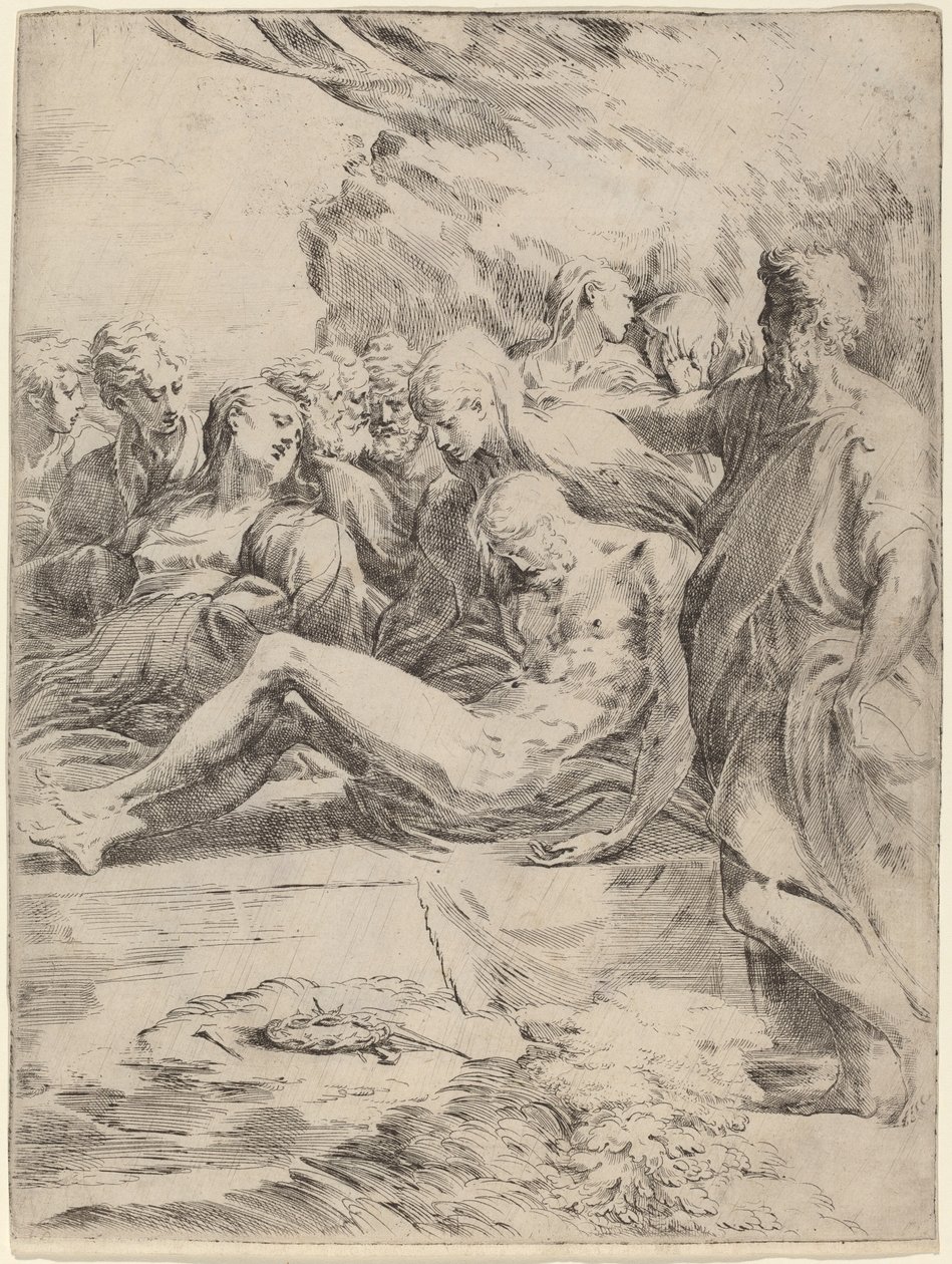 埋葬》（The Entombment 作者 帕玛强尼诺