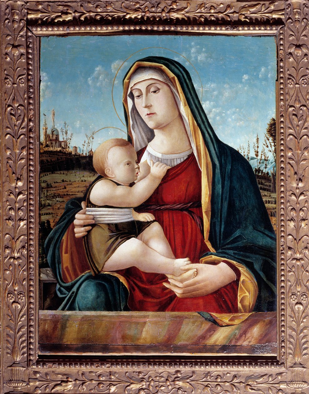 Madonna del Latte（绘画，c.1496-1504） 作者 威尼斯帕斯夸利纳（Pasqualina da Venezia）