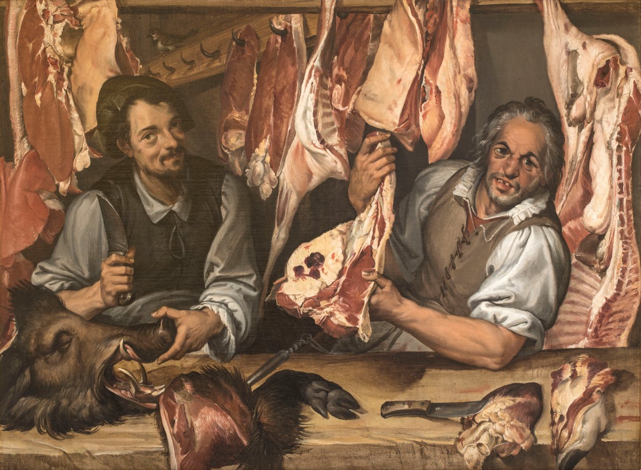 屠夫商店 La Macelleria . 作者 帕塞罗蒂