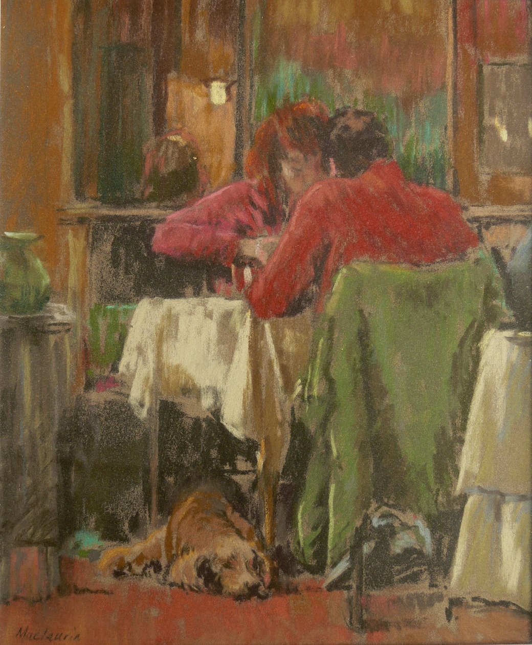 2007年Beziers的小酒馆 作者 帕特·麦克劳林