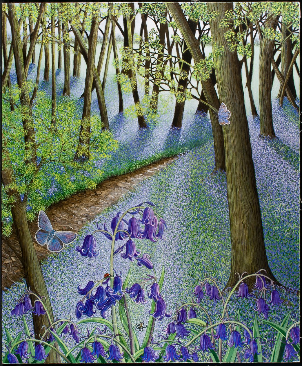 新的开始，2011 年（丙烯酸水彩画） 作者 帕特·斯科特