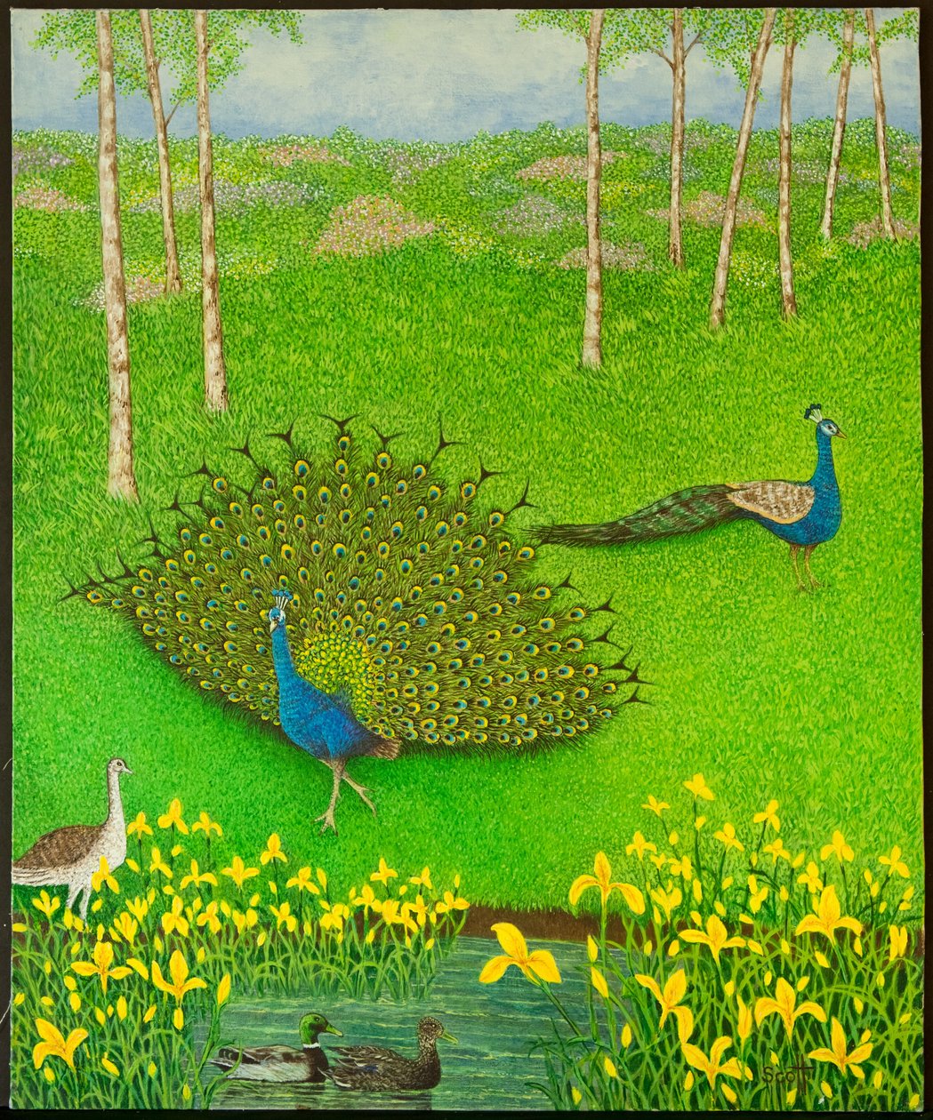 制胜之道》，2012 年（丙烯酸纸张） 作者 帕特·斯科特