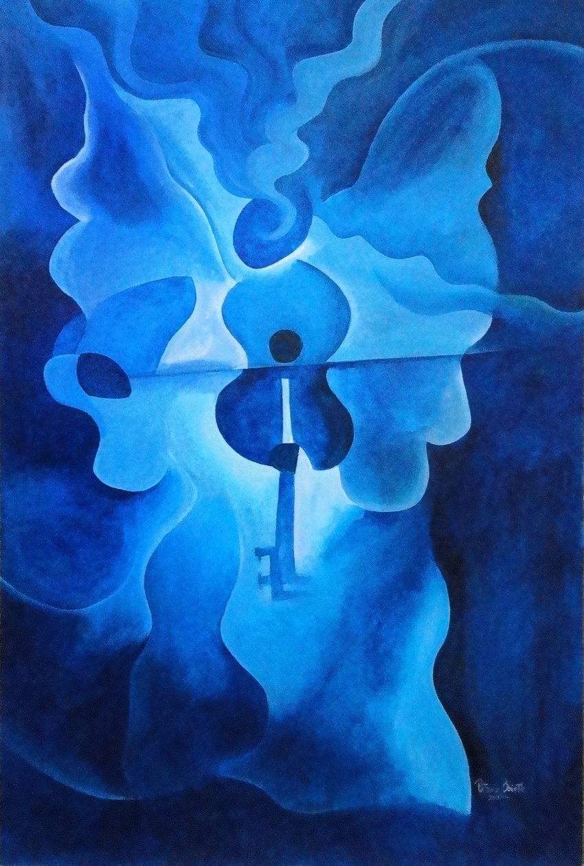 Angelic Concerto，2010（木质丙烯酸） 作者 帕特里夏·布林特（Patricia Brintle）