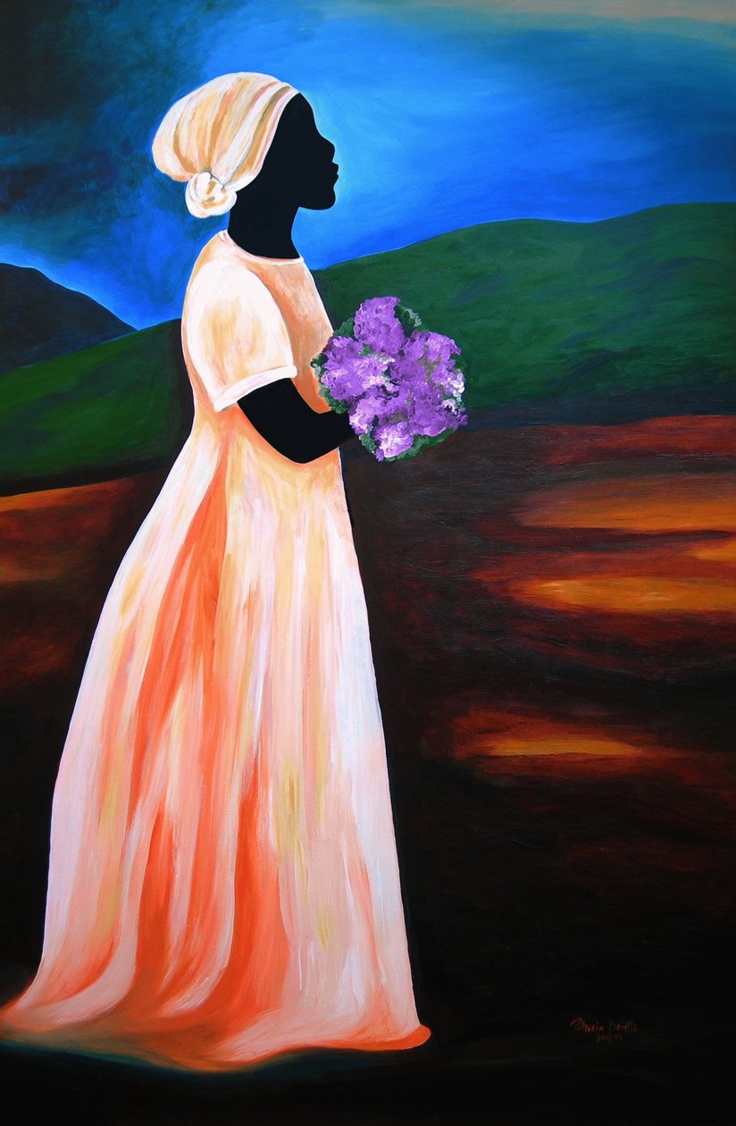 Loraine，2008（在masonite上的丙烯酸） 作者 帕特里夏·布林特（Patricia Brintle）