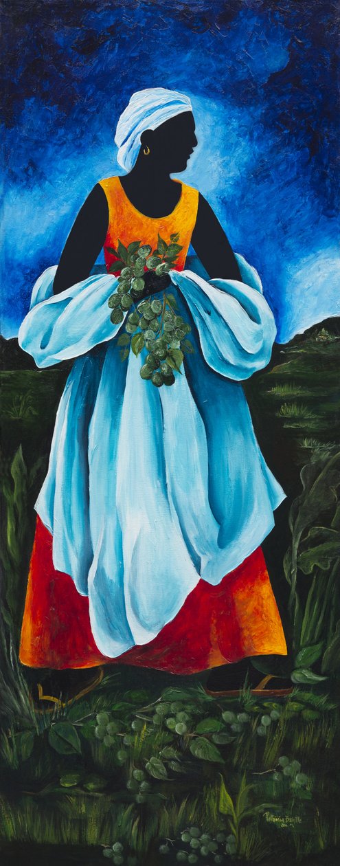 Season Quenepe，2011，（画布上的丙烯酸树脂） 作者 帕特里夏·布林特（Patricia Brintle）