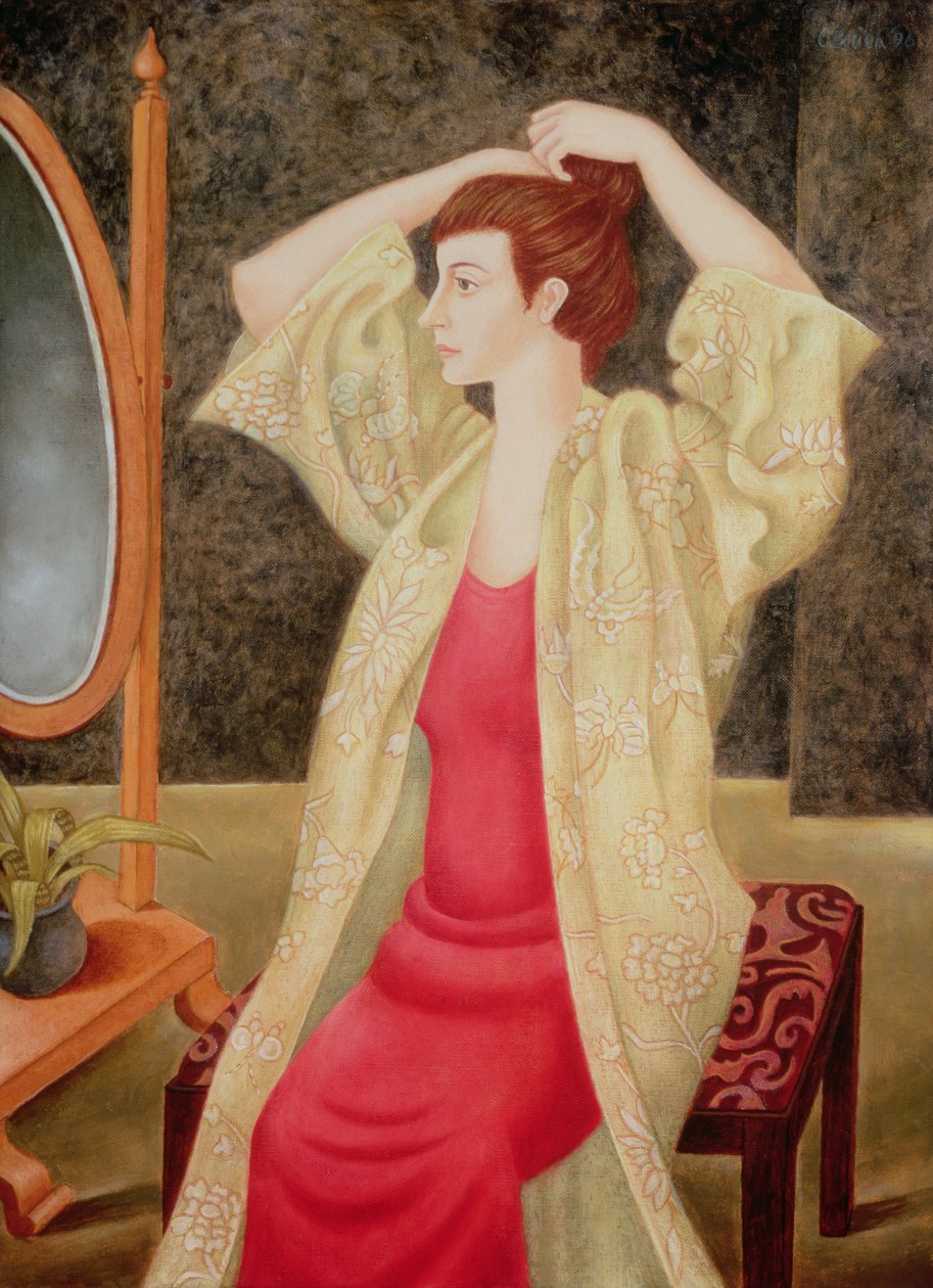 蝴蝶与花，1996 作者 帕特里夏·奥布莱恩（Patricia OBrien）