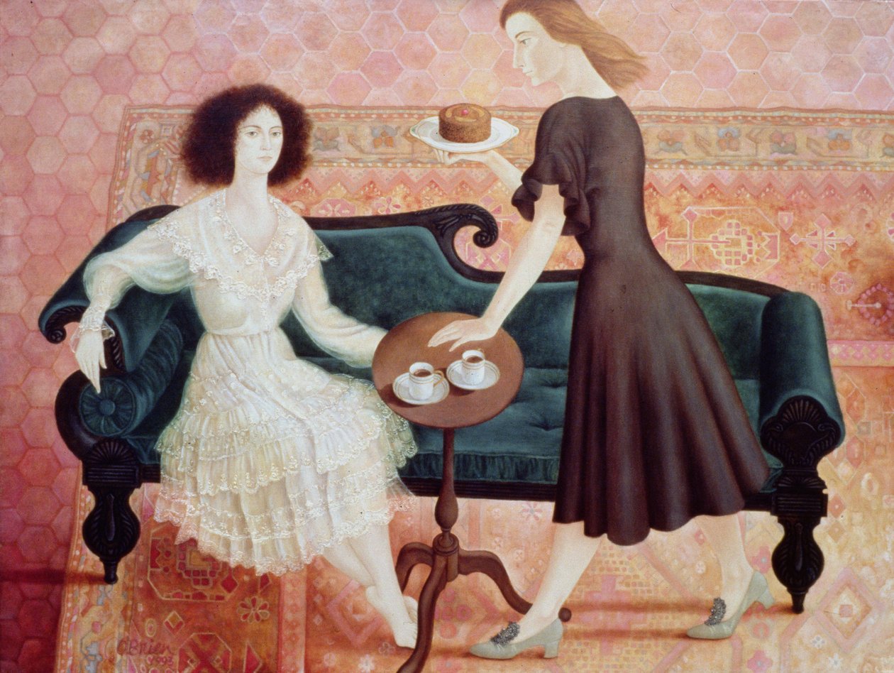 咖啡早晨，1993年 作者 帕特里夏·奥布莱恩（Patricia OBrien）