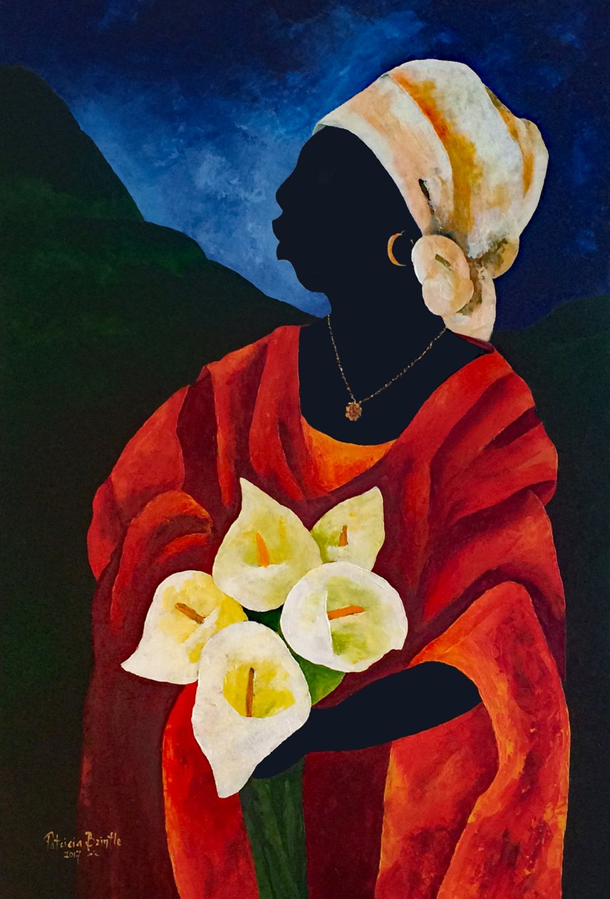 Callas five, 2017 (acrylic on canvas) 作者 帕特里夏·布林特（Patricia Brintle）