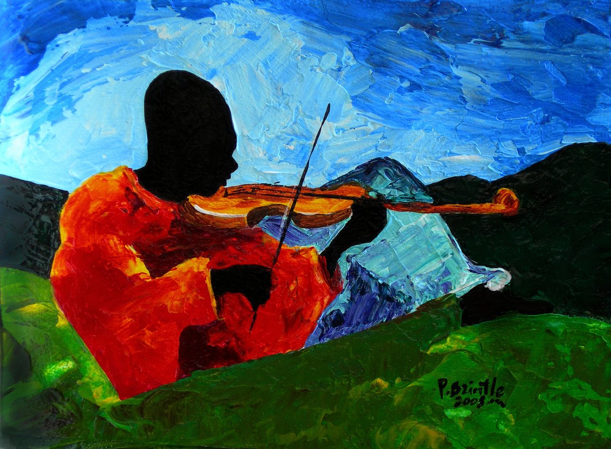 沉思，2008 作者 帕特里夏·布林特（Patricia Brintle）