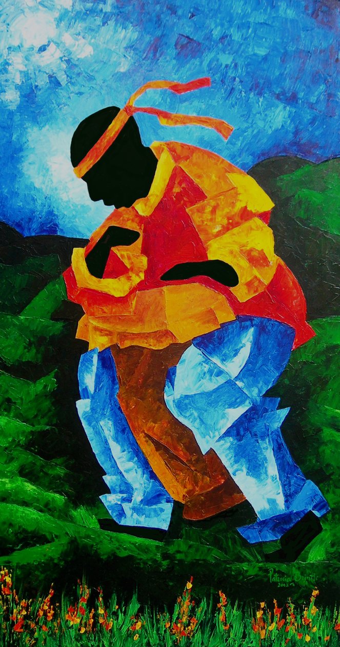 聚鼓，2012 作者 帕特里夏·布林特（Patricia Brintle）