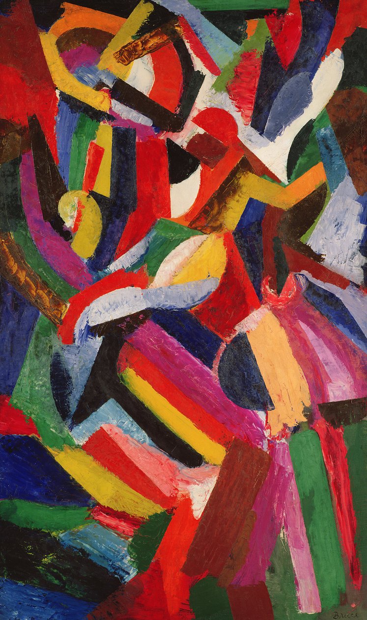 组成III，1916 作者 帕特里克·亨利·布鲁斯
