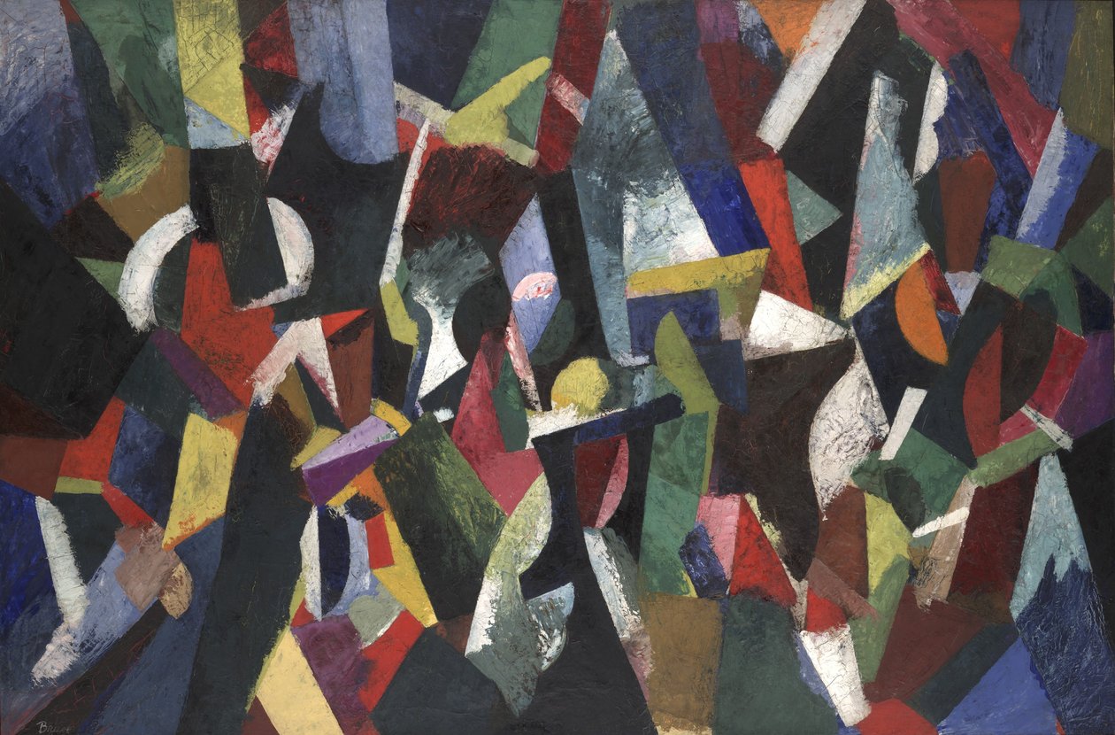 组合IV，1916 作者 帕特里克·亨利·布鲁斯