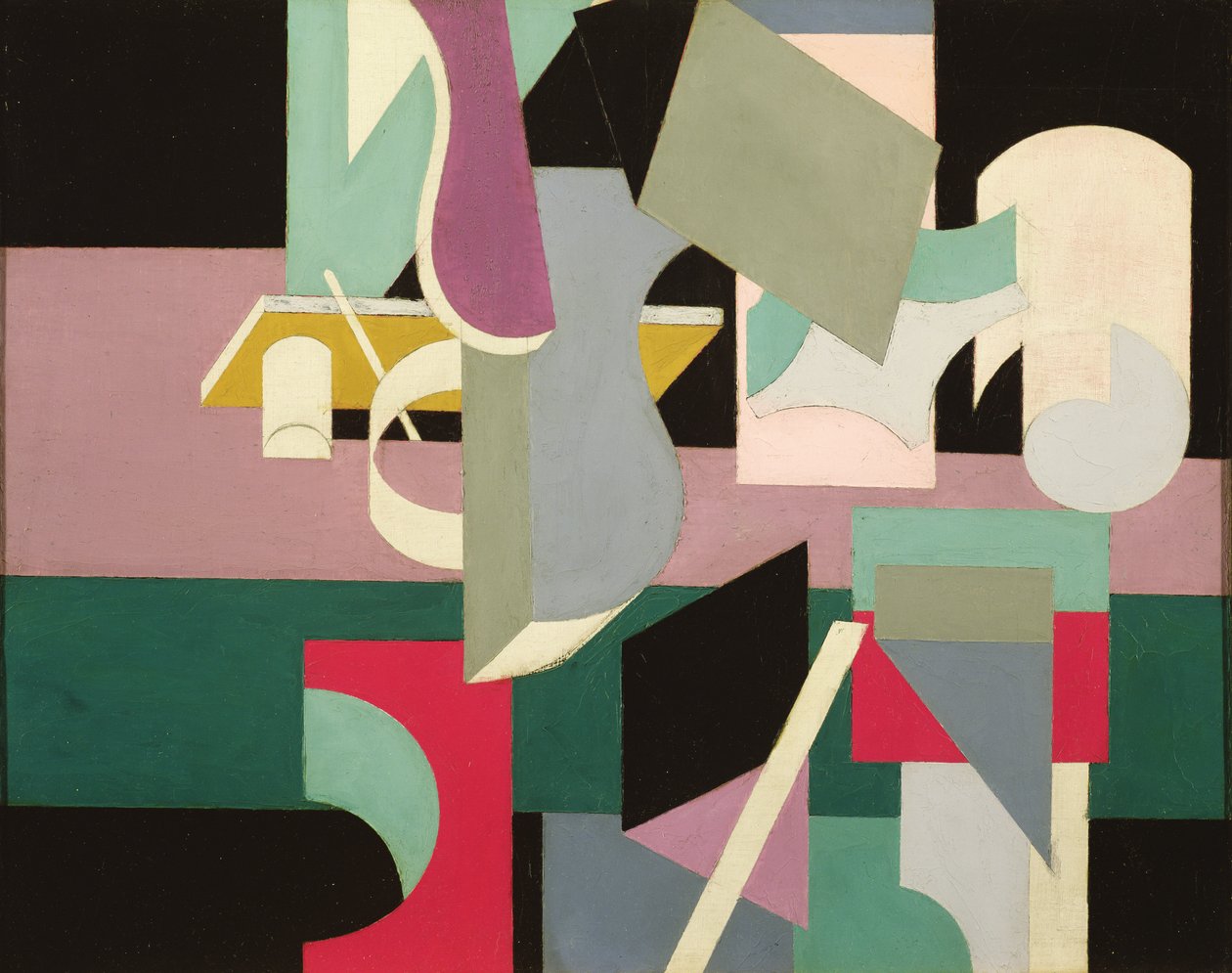 绘画-静物，1917-18 作者 帕特里克·亨利·布鲁斯