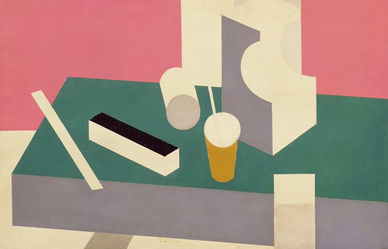 绘画-静物，1929-30 作者 帕特里克·亨利·布鲁斯