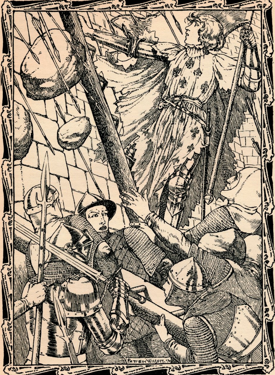 圣女贞德，1902年 作者 彭定康