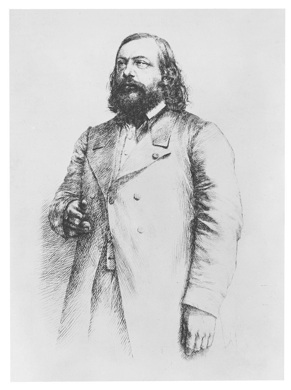 ThéophileGautier，1864年 作者 保罗·阿道夫·拉贡