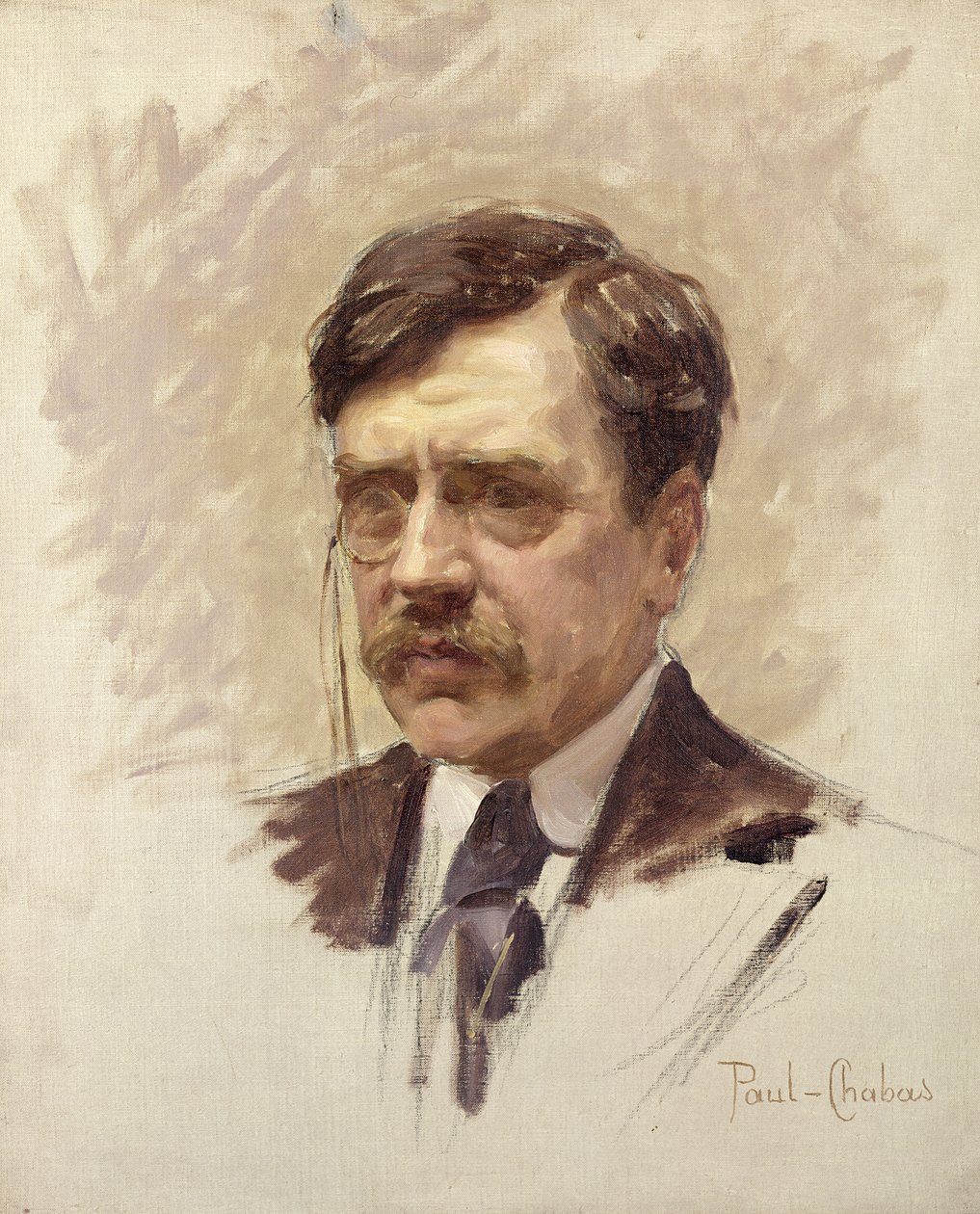 Paul Bourget（1852-1935）c.1895 作者 保罗·埃米尔·查巴斯