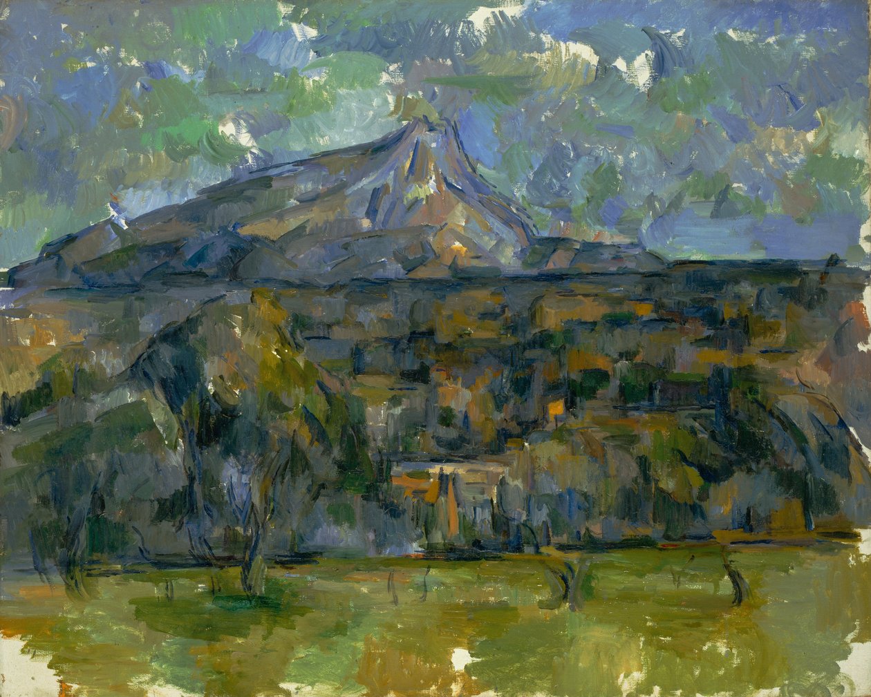 Mont Sainte-Victoire 作者 保罗·塞尚