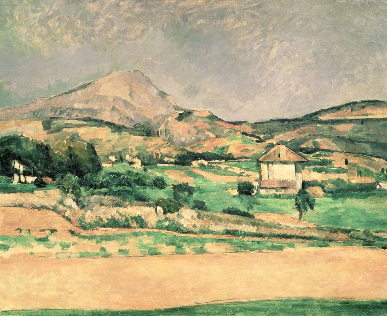 Montagne Sainte-Victoire，c.1882-85 作者 保罗·塞尚