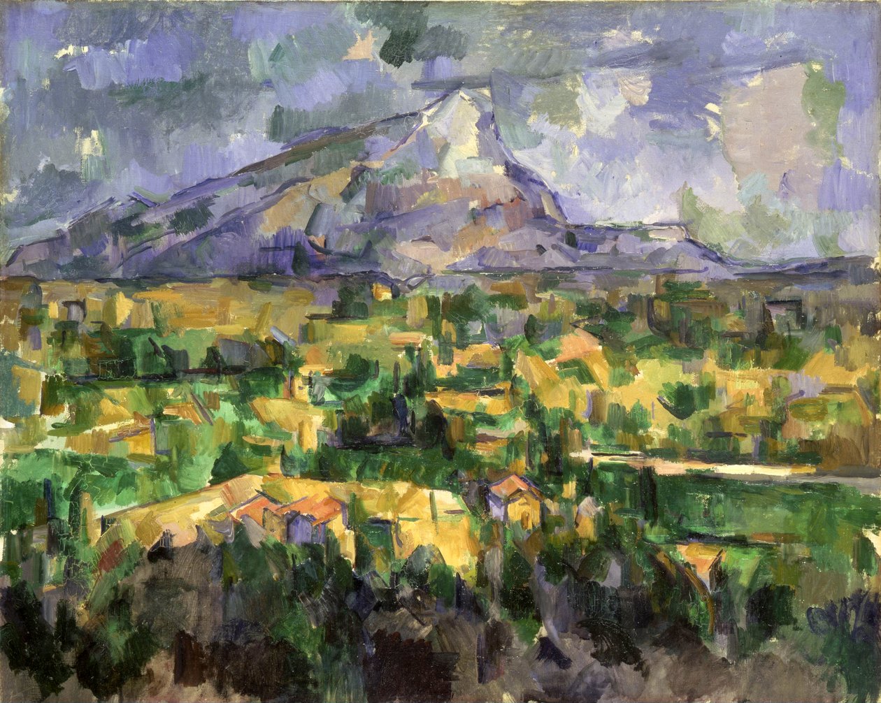 Mont Sainte-Victoire 作者 保罗·塞尚