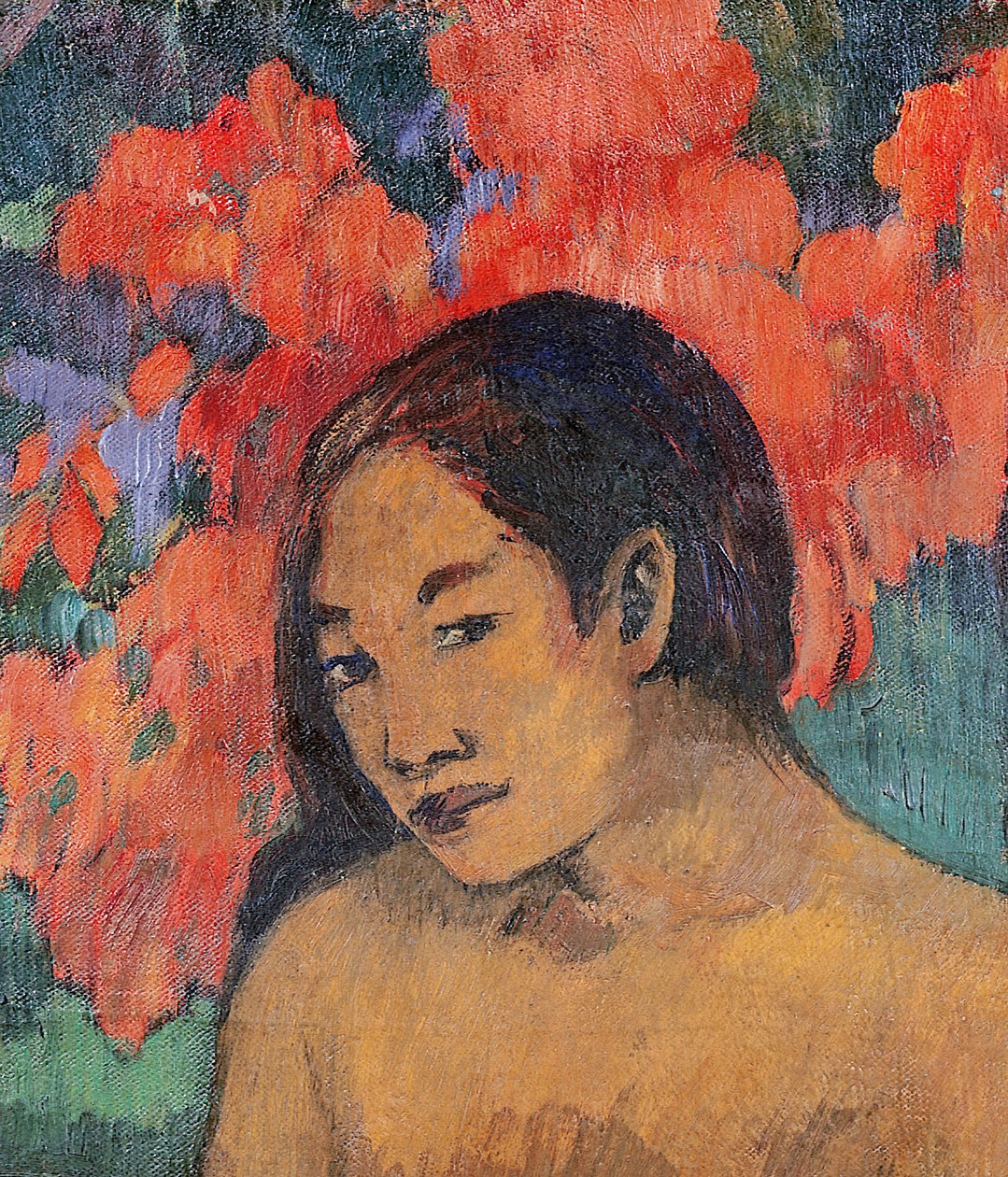 并且他们的身体的金子，1901（细节42678） 作者 保罗·高更