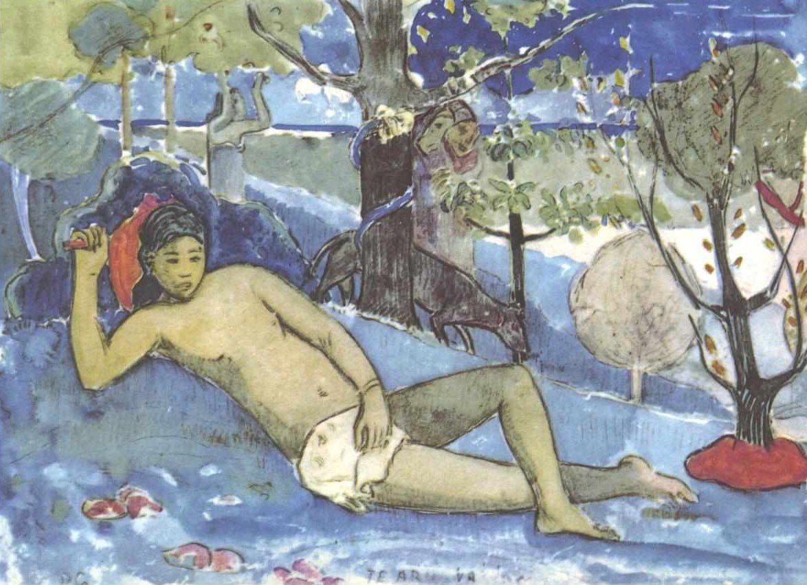 美女王 作者 保罗·高更