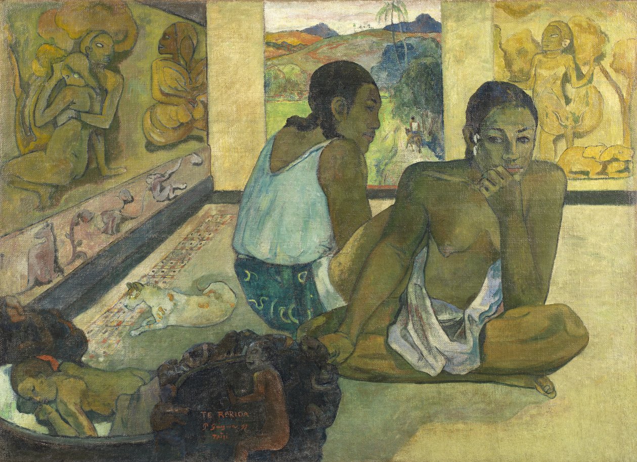 Te Rerioa（Day Dreaming），1897年（详见65741） 作者 保罗·高更