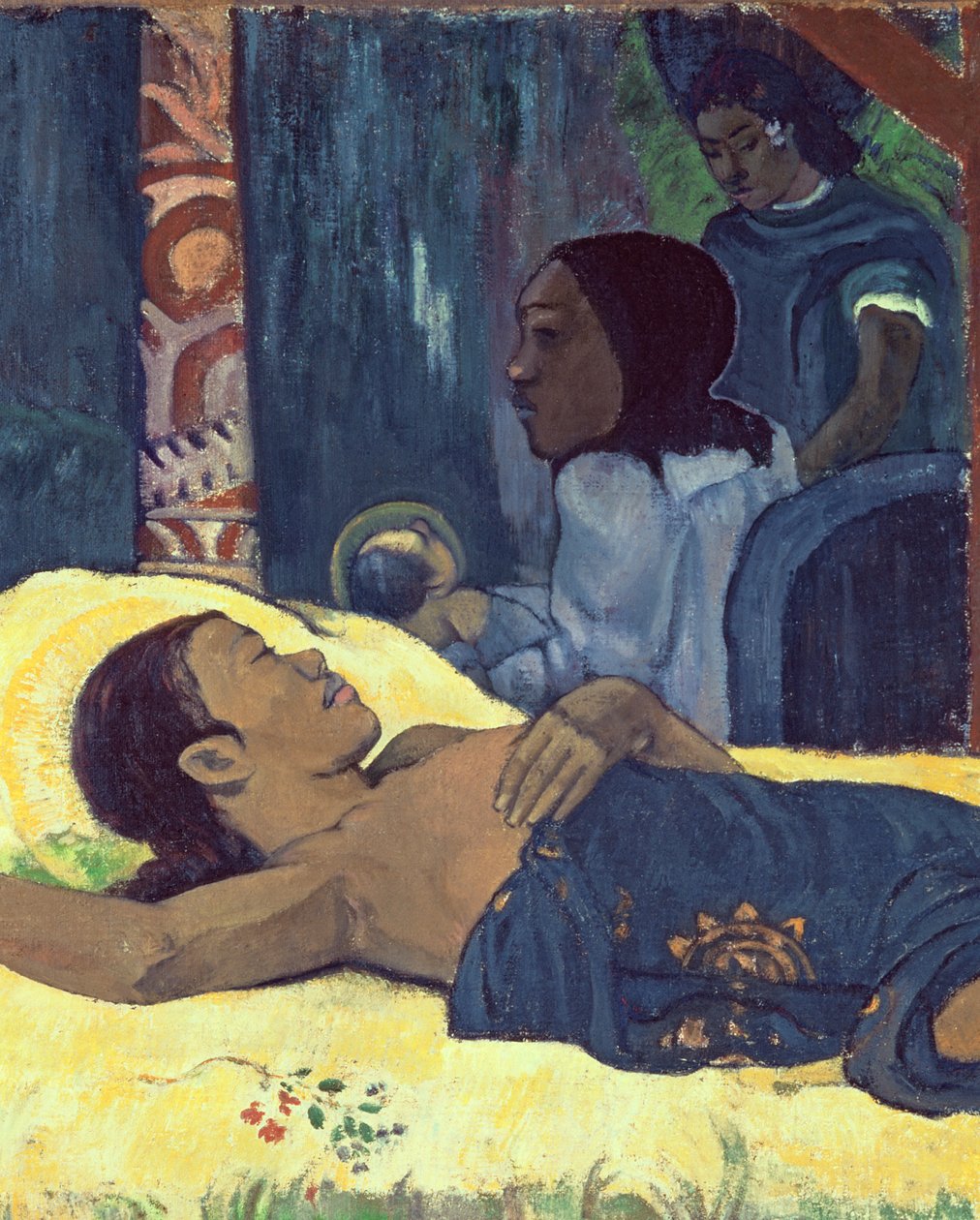 基督的诞生，1896年（细节142140） 作者 保罗·高更