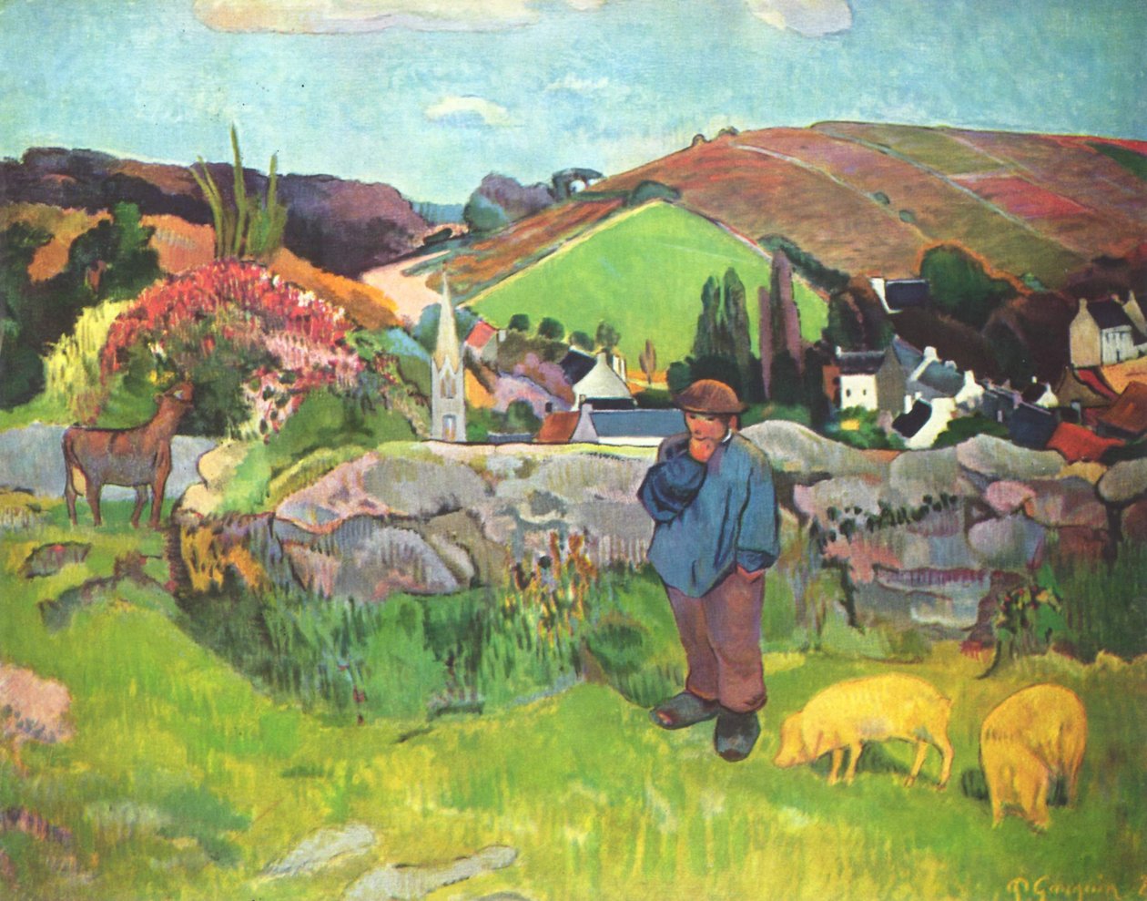 The Swineherd 作者 保罗·高更