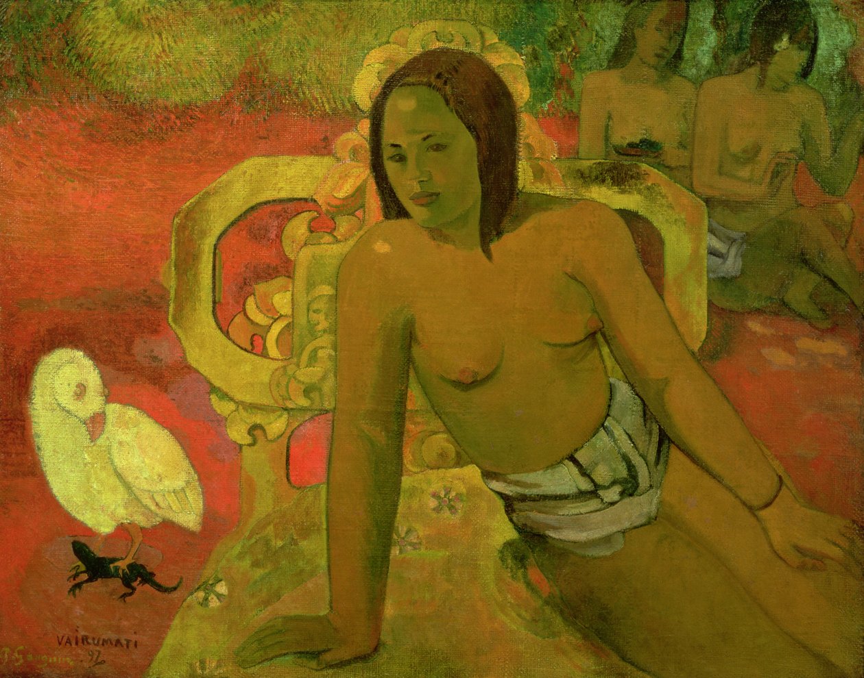 大多数，1897年 作者 保罗·高更