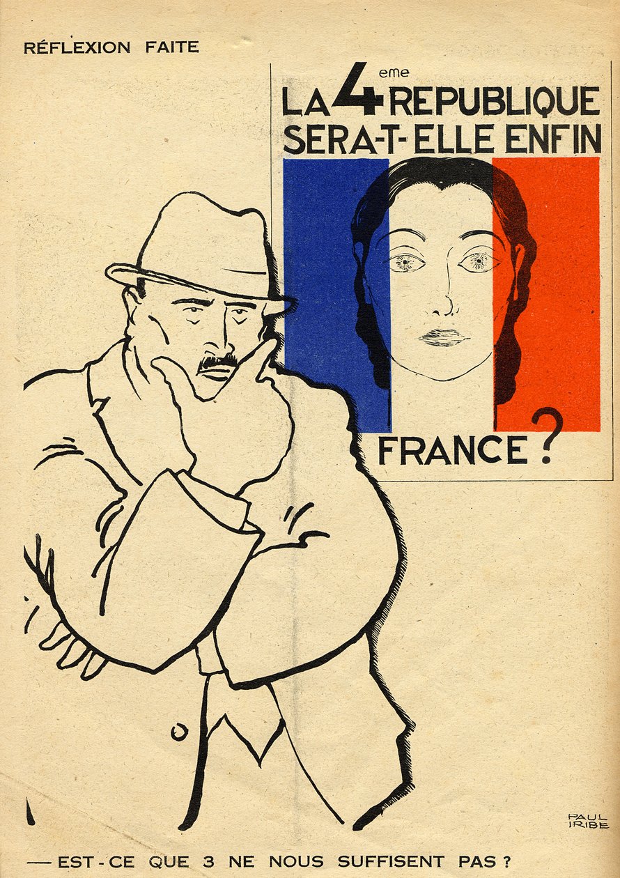 第四个共和国仍然是法国吗？从1933年至1935年的“Le Temoin”，还不够 作者 保罗·伊里贝（Paul Iribe）
