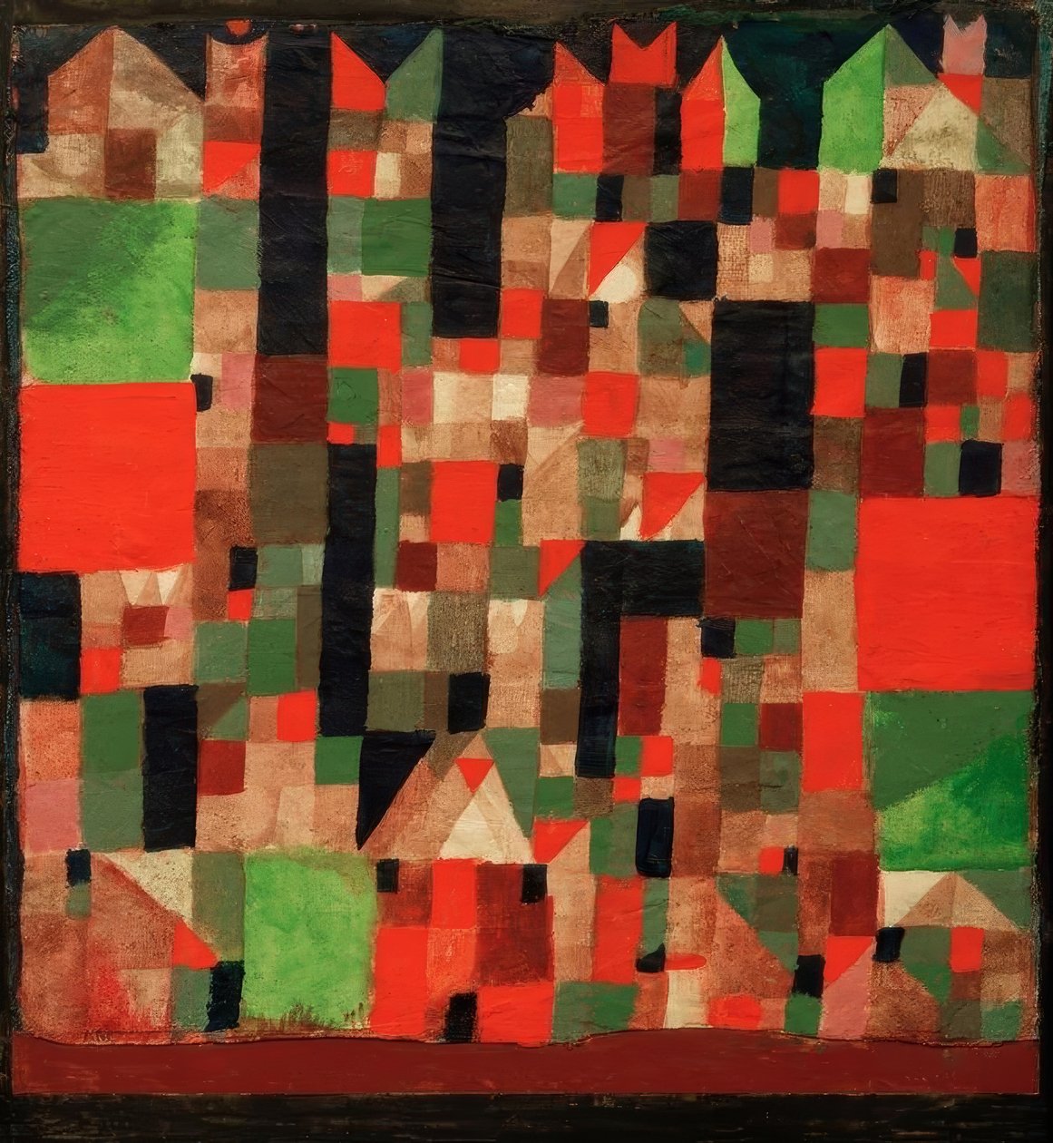 Städtebild（rotgrüne口音） 作者 保罗·克莱