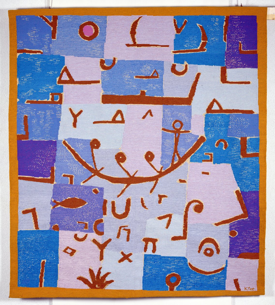 尼罗河的传说，由P. Daquin经过一次柔和的绘画，1971年 作者 保罗·克莱