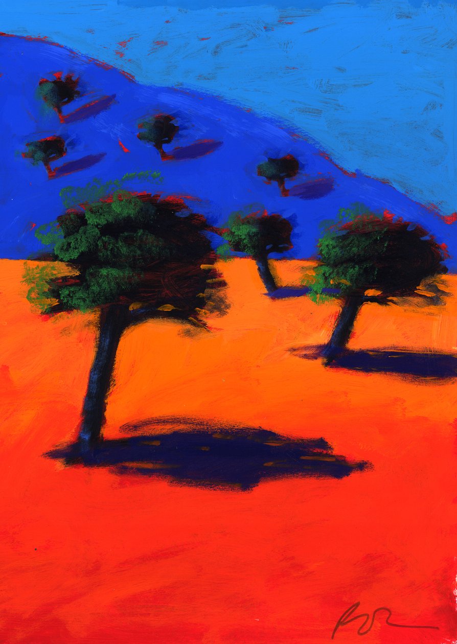 Cala Lena，2007年（丙烯酸船上） 作者 保罗·鲍伊斯
