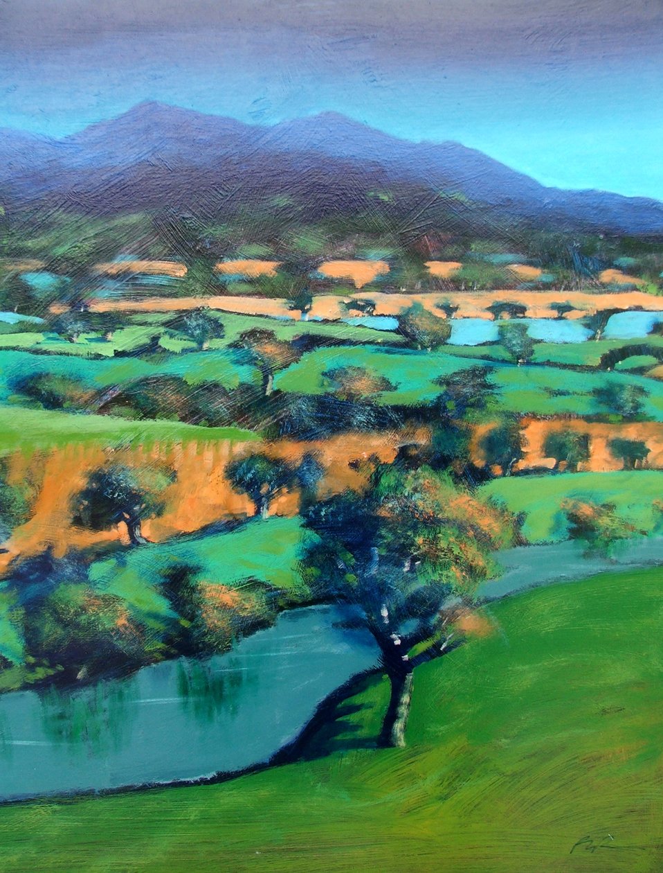 Malvern（船上的丙烯酸） 作者 保罗·鲍伊斯