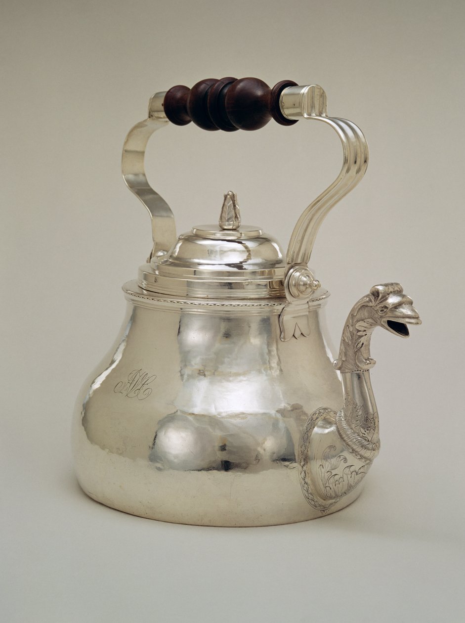 茶壶，1765（银色） 作者 保罗·里维尔