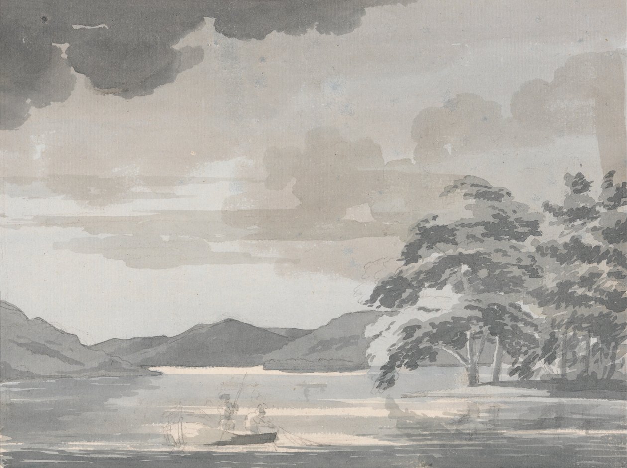 湖景 作者 保罗·桑德比