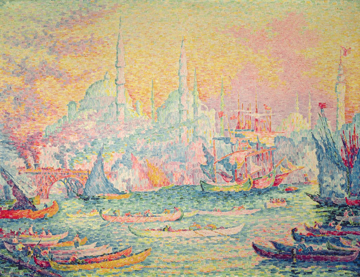 伊斯坦布尔，1907年 作者 保罗·西尼亚克
