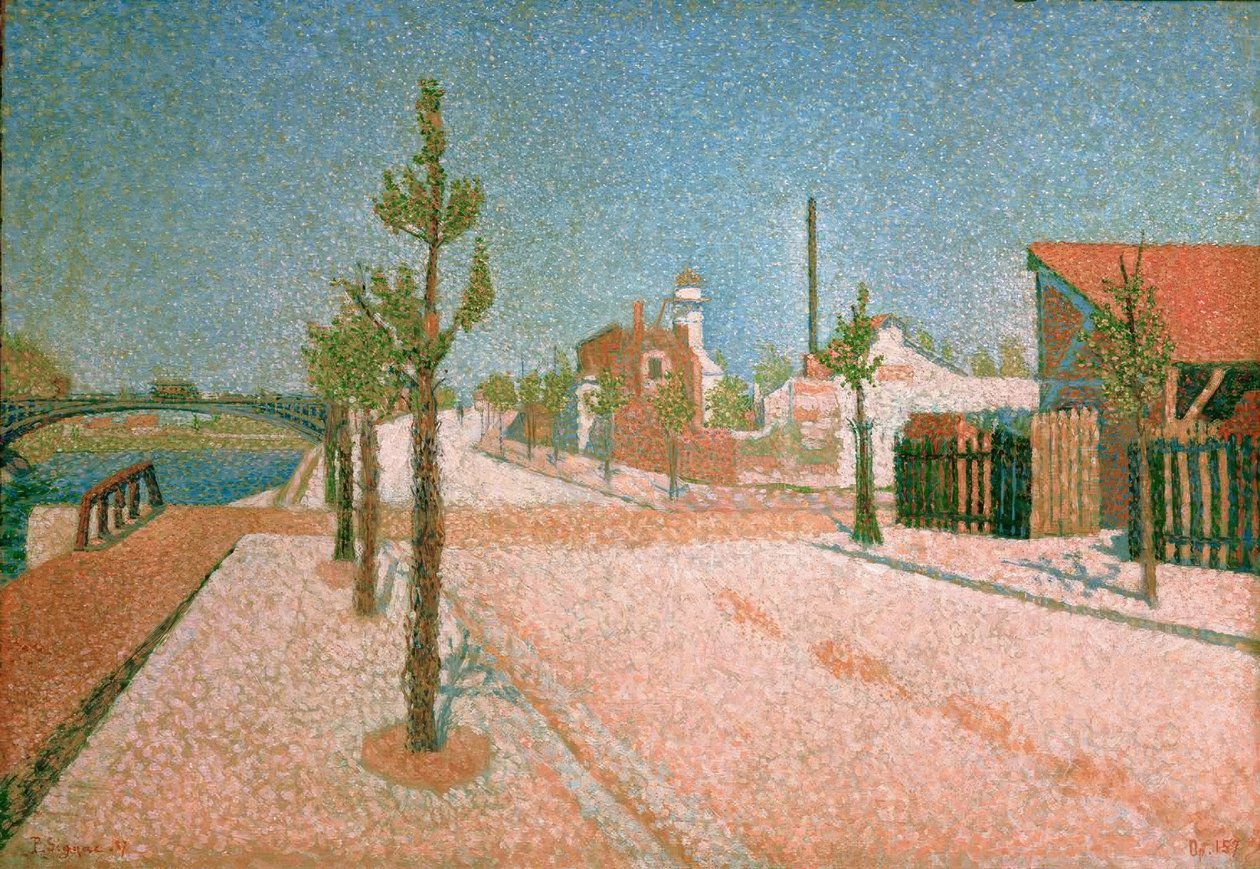 Quai de Clichy 作者 保罗·西尼亚克