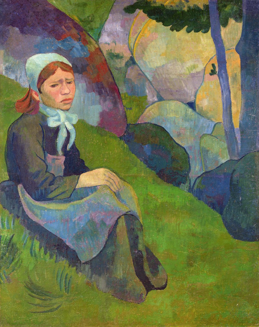 Solitude，Huelgoat Landscape，c.1892 作者 保罗·塞鲁西耶