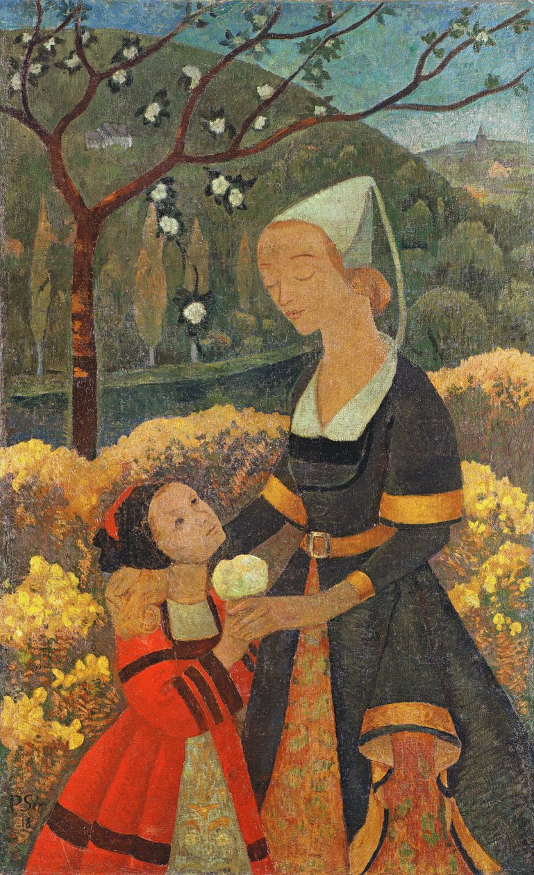 克鲁布鲁夫人，1918年 作者 保罗·塞鲁西耶