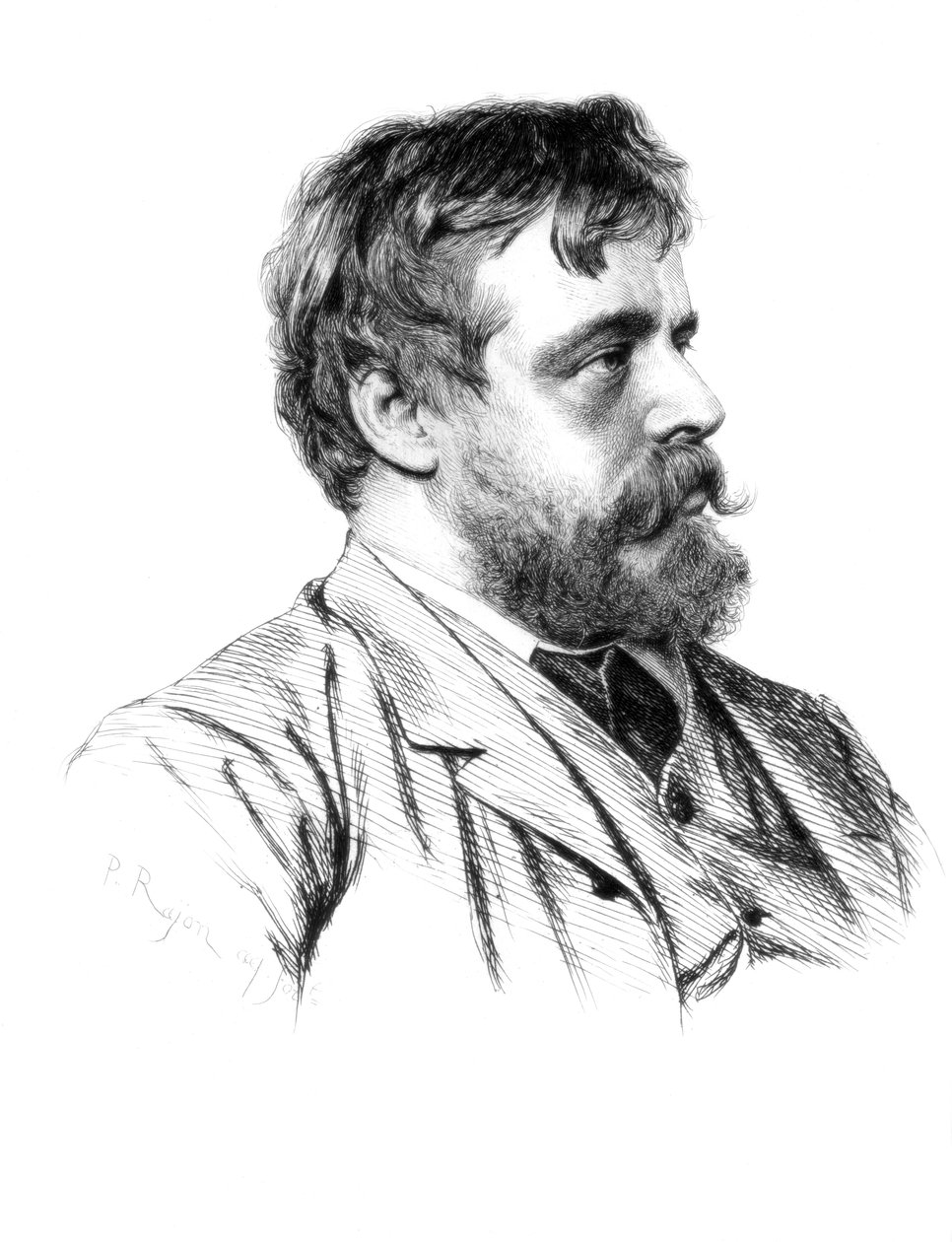 英国艺术家劳伦斯·阿尔玛·塔德玛（Lawrence Alma-Tadema），c1880-1882年。 作者 保罗·阿道夫·拉贡