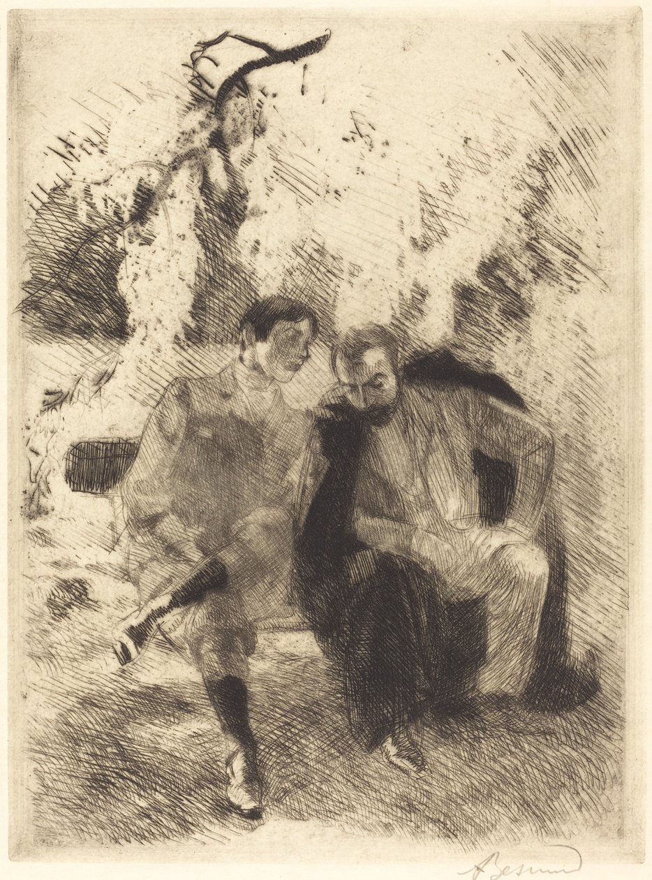 Confidences, 1900. 作者 保罗·阿尔伯特·贝斯纳德