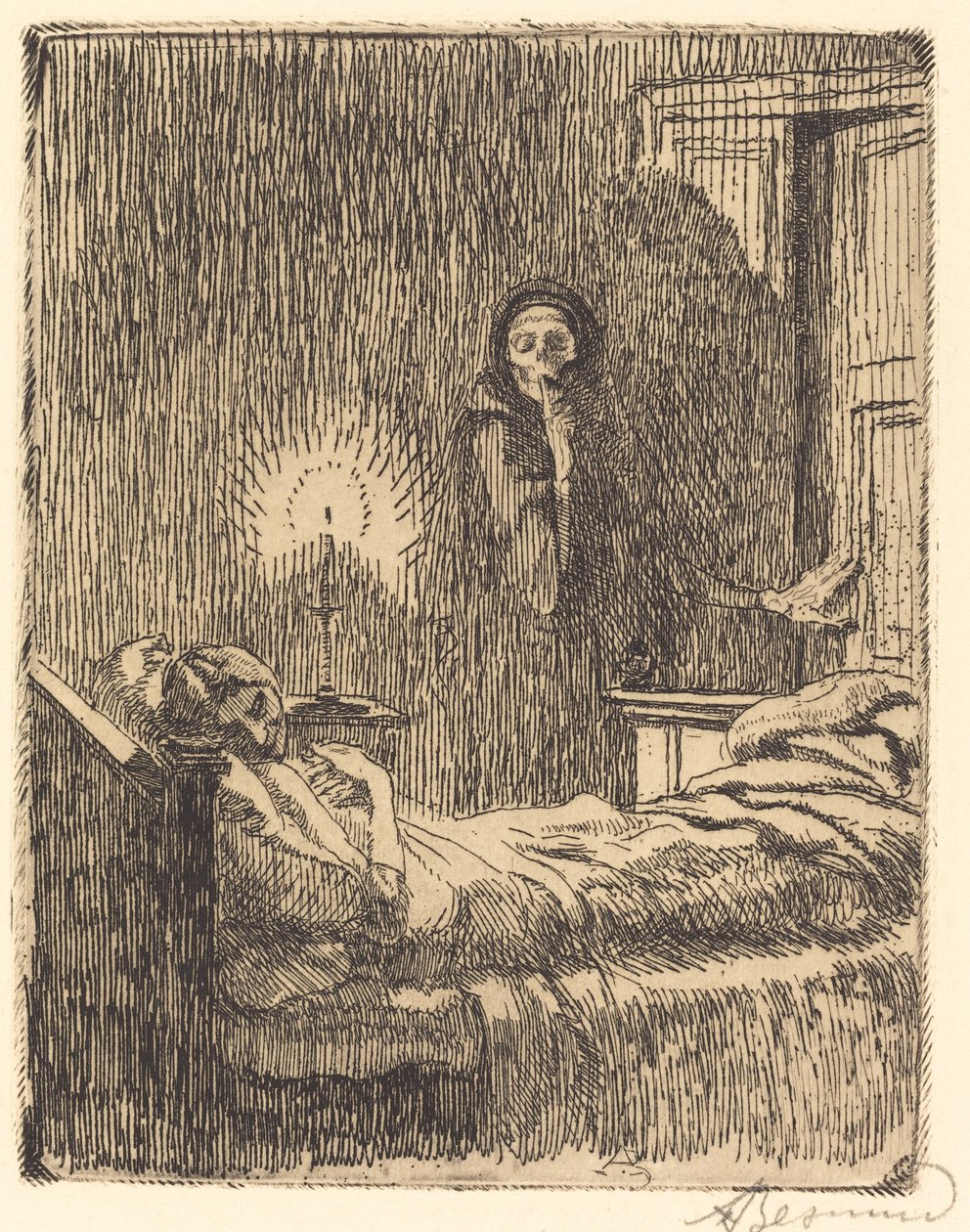 Discreet Discreet, 1900. 作者 保罗·阿尔伯特·贝斯纳德