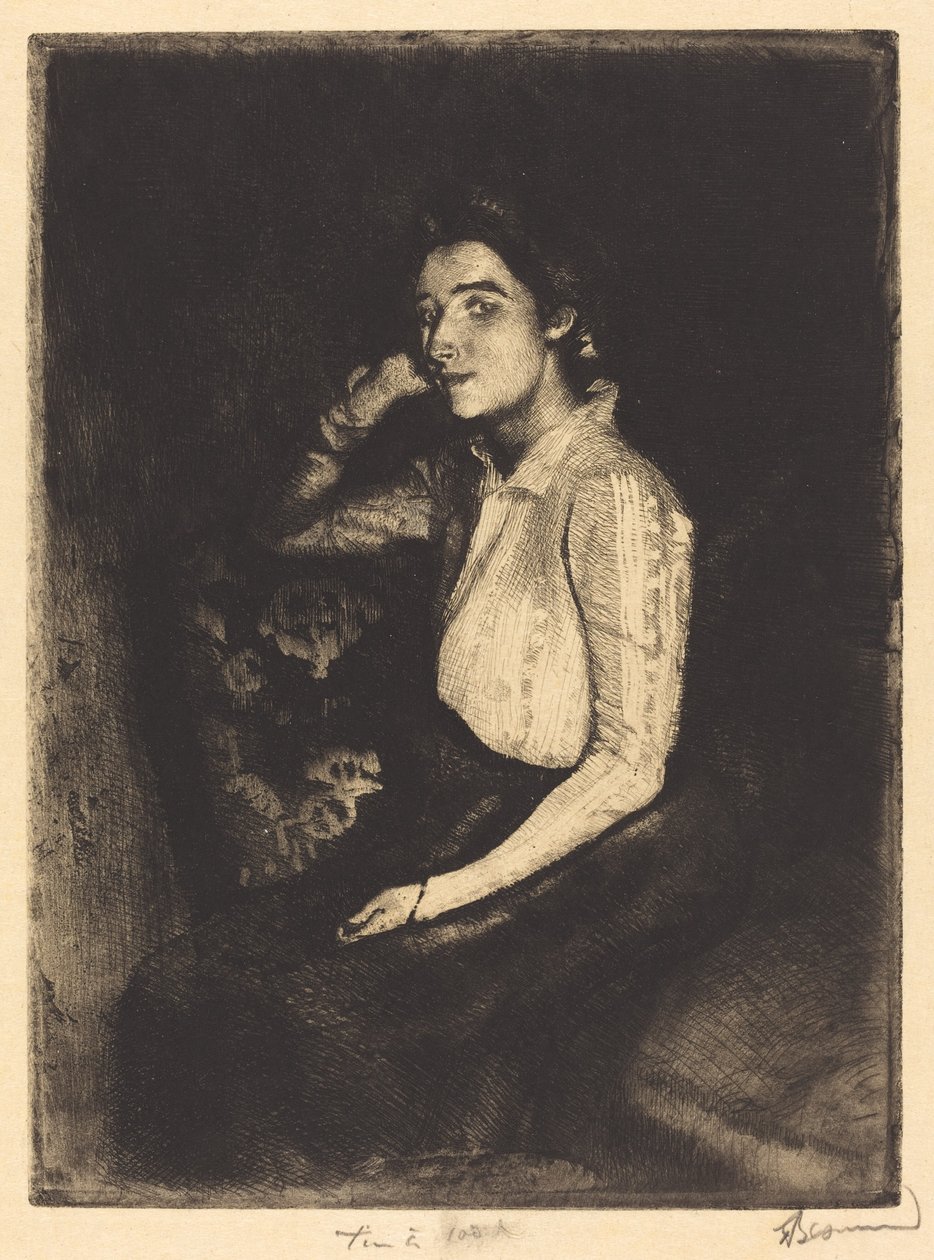 La Biarrote, 1901年。 作者 保罗·阿尔伯特·贝斯纳德