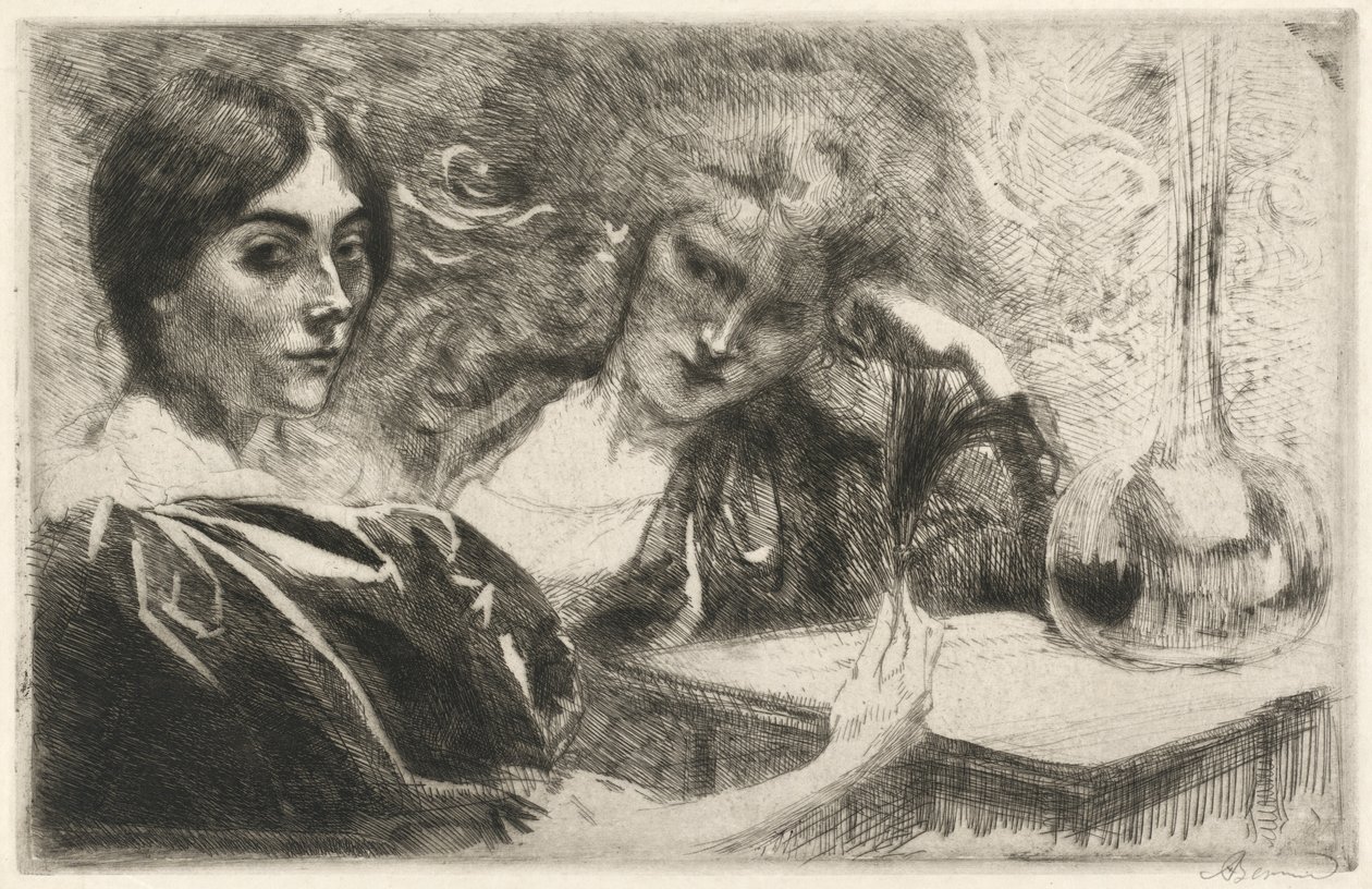 吗啡成瘾者 Morphinomanes, 1887. 作者 保罗·阿尔伯特·贝斯纳德