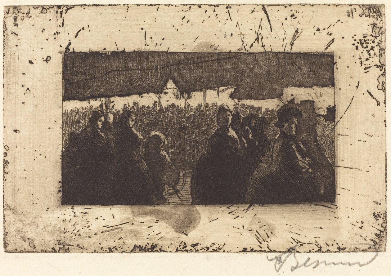 诺伊夫博览会 La Foire de Neuilly, 1885年。 作者 保罗·阿尔伯特·贝斯纳德