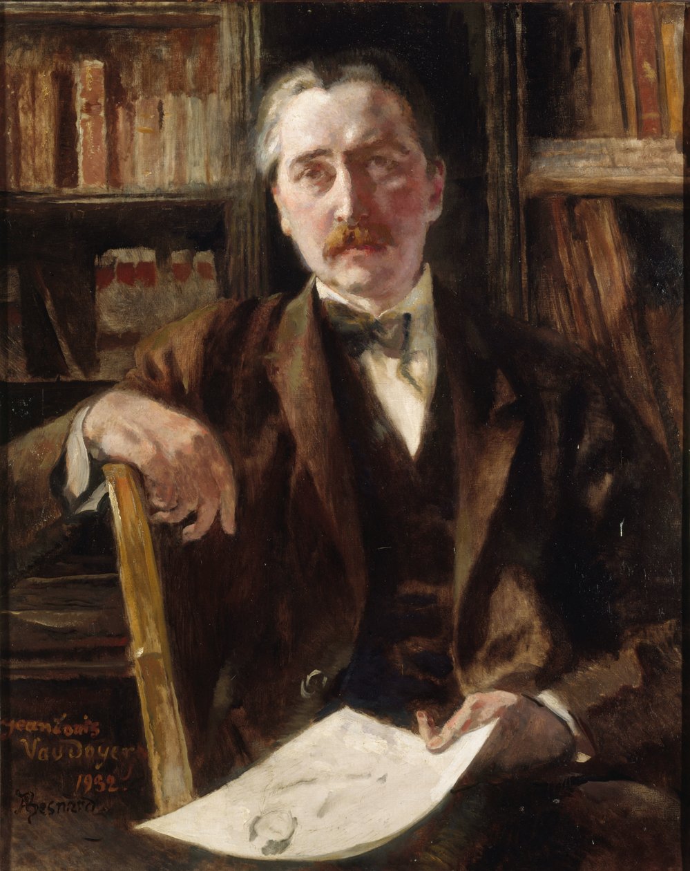 Jean-Louis Vaudoyer 1883-1963的肖像，1932年。 作者 保罗·阿尔伯特·贝斯纳德