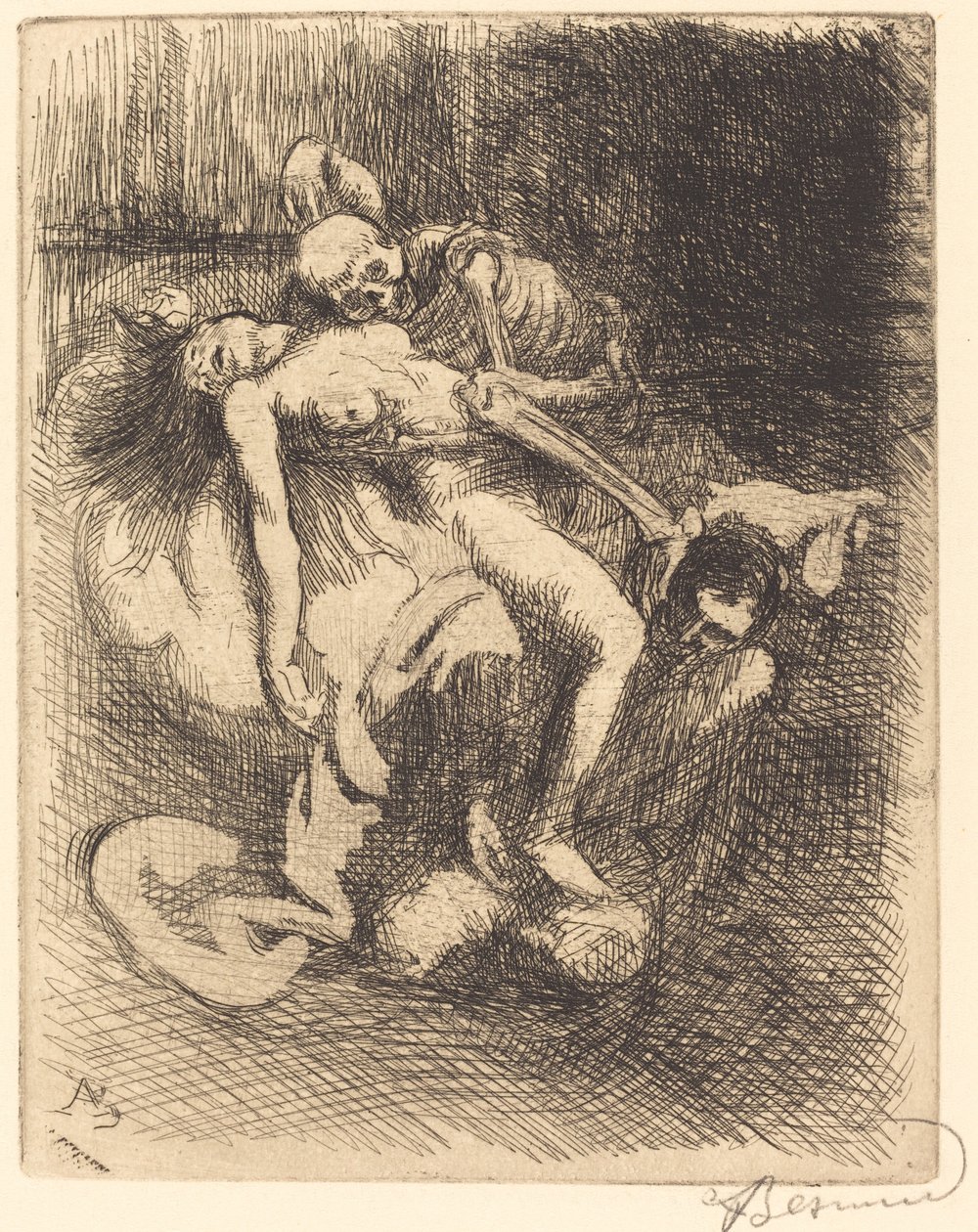 La possession, 1900. 作者 保罗·阿尔伯特·贝斯纳德