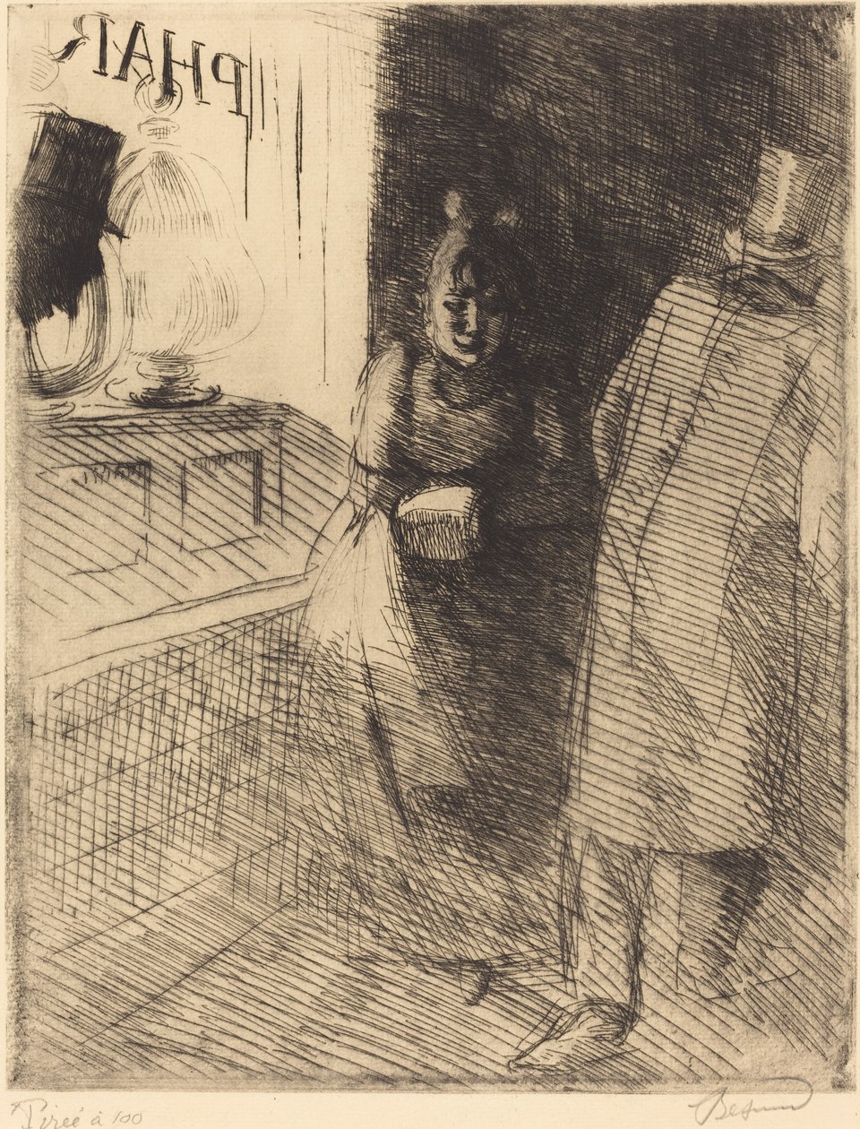 Prostitution La Prostitution, c. 1886. 作者 保罗·阿尔伯特·贝斯纳德